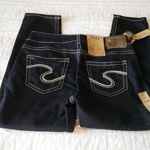 Silver Jean Suki Super Stretch Capris